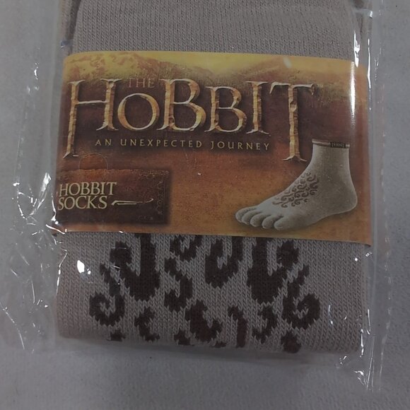 The Hobbit Toe Socks 2013 An Unexpected Journey NEW NWT Lord of the Rings LOTR - Picture 2 of 7